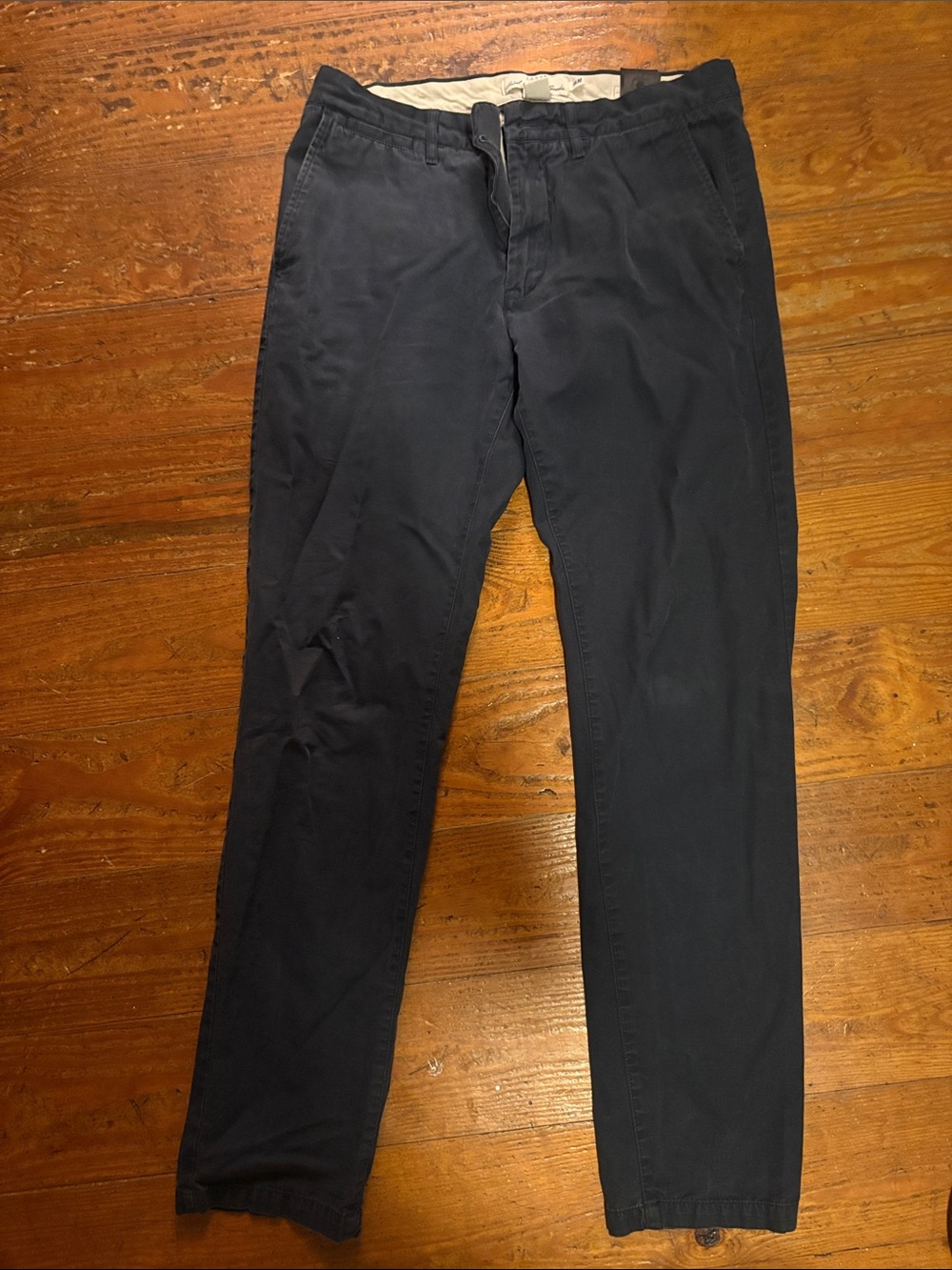 H&M Dark Navy Cotton Chinos